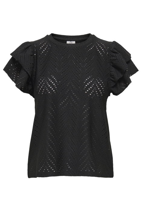Jacqueline de Yong jdycarla cathinka s/l frill top jrs